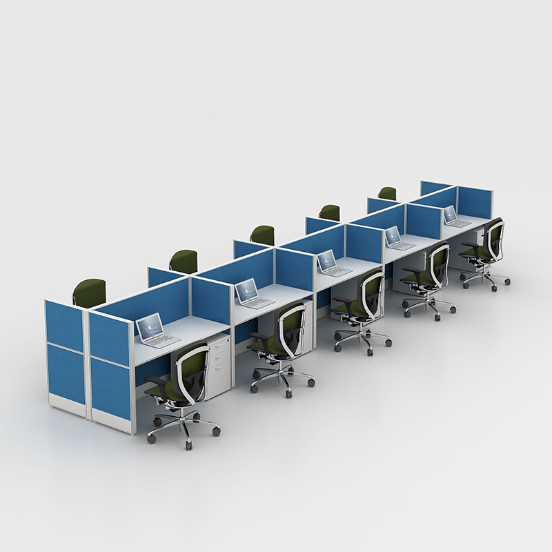 Modern 10 Person Call Center Office Workstations - XINDA CLOVER ...