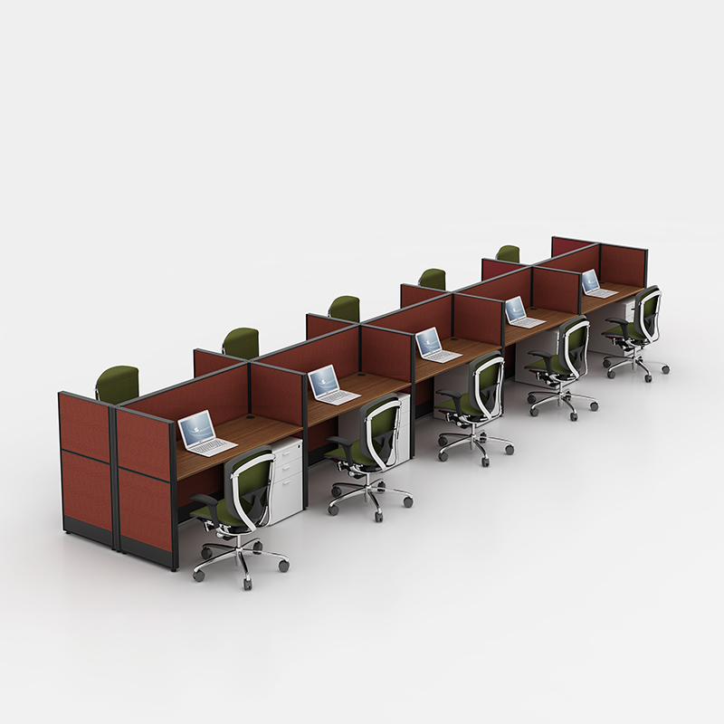 Modern 10 Person Call Center Office Workstations - XINDA CLOVER ...