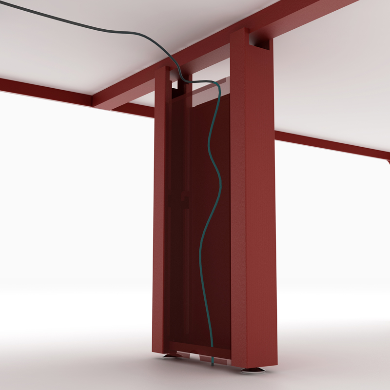 Coworking Desk 4 Person Office Workstations - XINDA CLOVER INDUSTRY ...