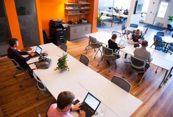 open-plan office furniture