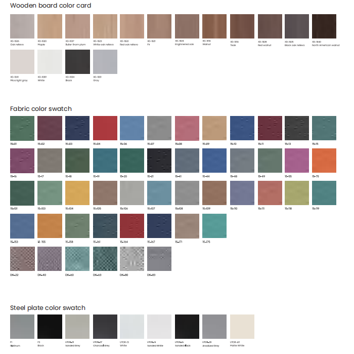 Xinda Clover's Office Furniture Color Customization Options